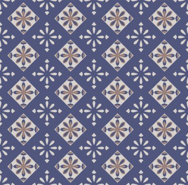 Japon Meydanı Labirent Vektörü Kusursuz Desen