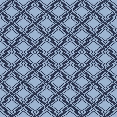 Japon Elmas Zigzag Vektörü Kusursuz Desen