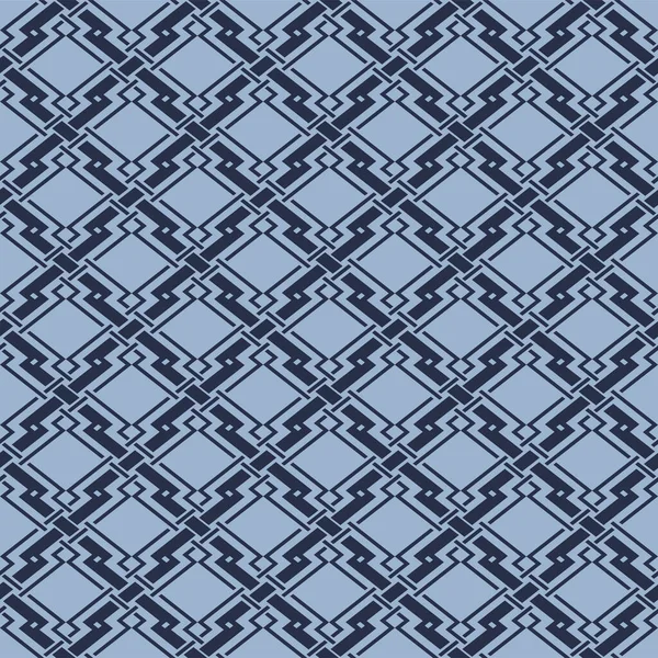 Japanse Diamant Zigzag Vector Naadloos Patroon — Stockvector