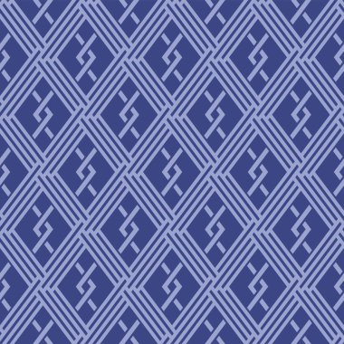 Japon Zigzag Elmas Dokuma Vektörü Kusursuz Desen