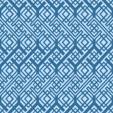Japanese Diamond Net Weave Vector Seamless Pattern