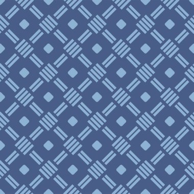 Japon Dokuma Elmas Vektörü Kusursuz Desen