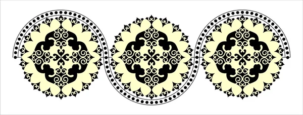 Decoratieve ronde patroon — Stockvector