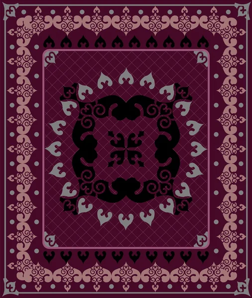 Vector carpet pattern — Stock Vector