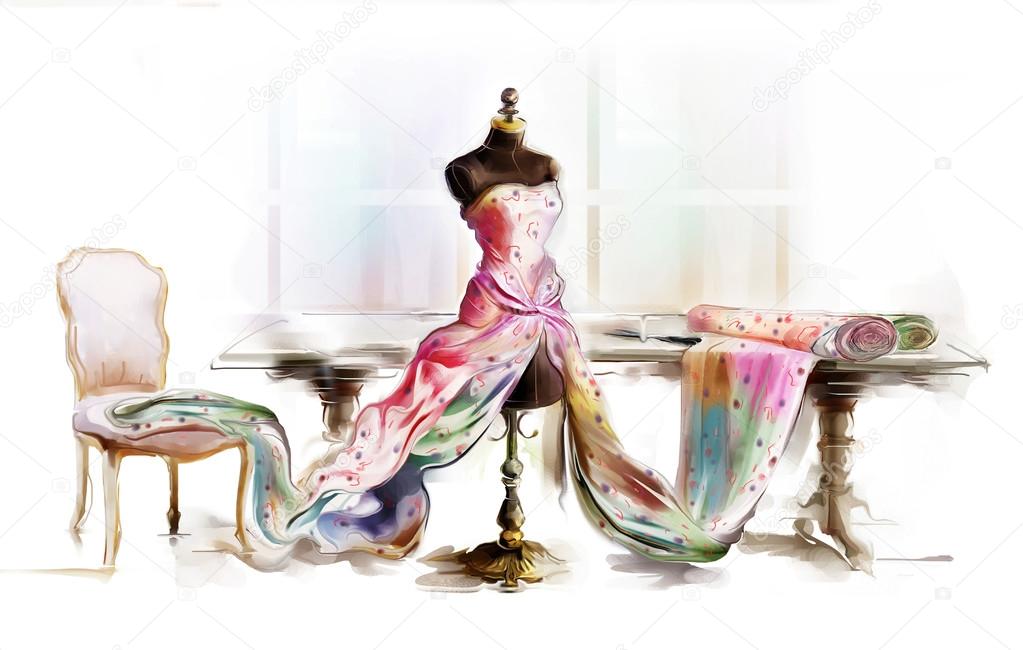 Dressed table top mannequin Stock Photo by ©Teniteni 32251143