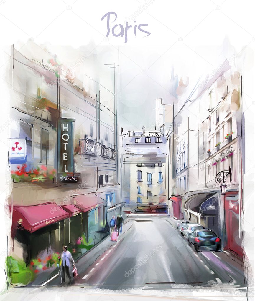 Illustration of Paris