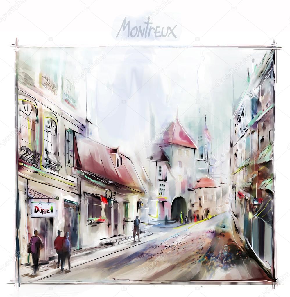 Illustration of Montreux
