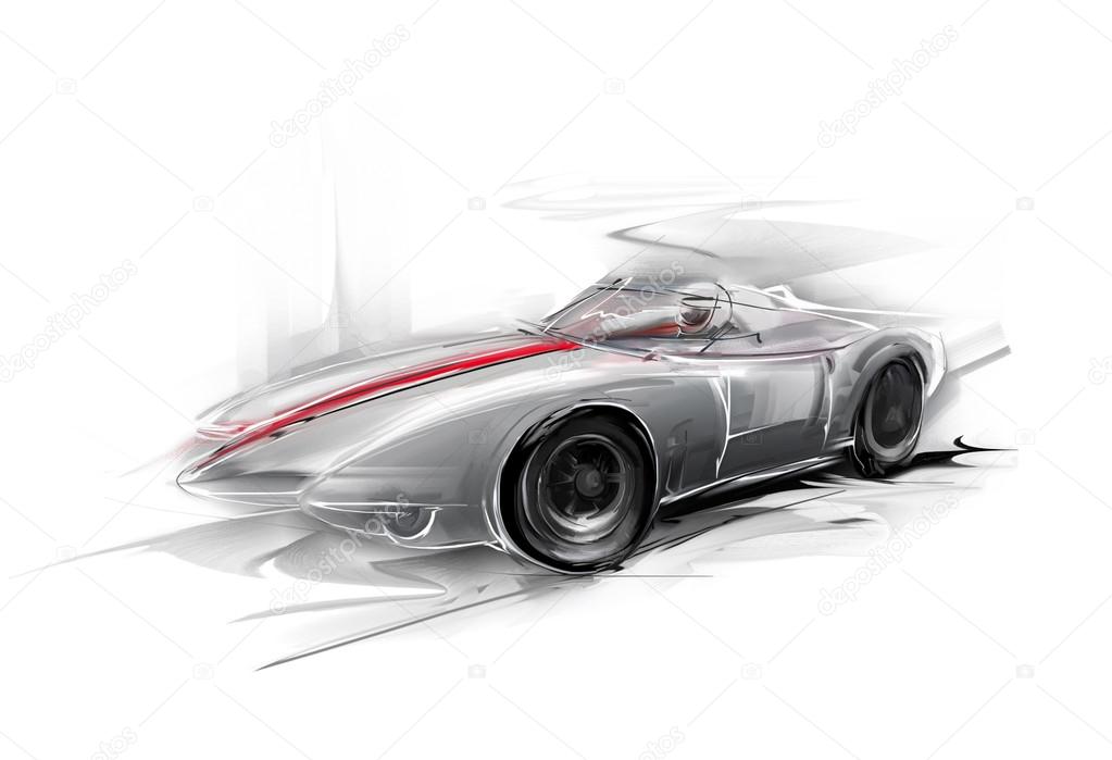Silver Formula One car