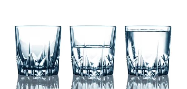 Three glasses — Stock Photo, Image