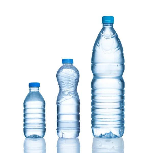 Three water bottles — Stock Photo, Image