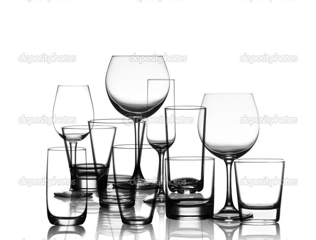 Set of cup glasses Stock Photo by ©chones 32381931