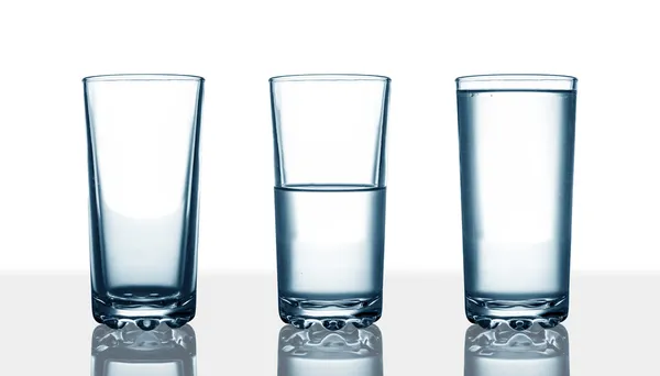 Water glasses — Stock Photo, Image