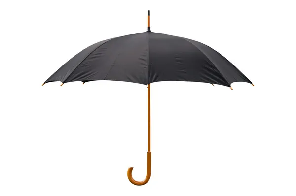 Guarda-chuva preto — Fotografia de Stock