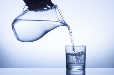 Su sıçraması.