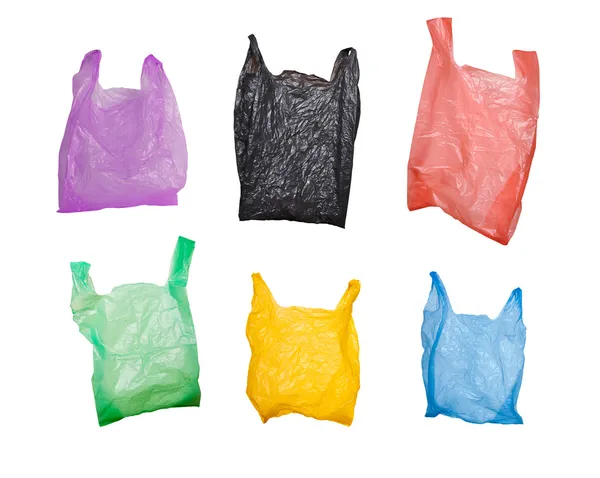 Conjunto de bolsas de plástico â Foto de Stock