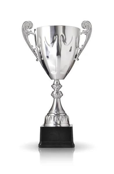 Silver trophy — Stock Photo, Image