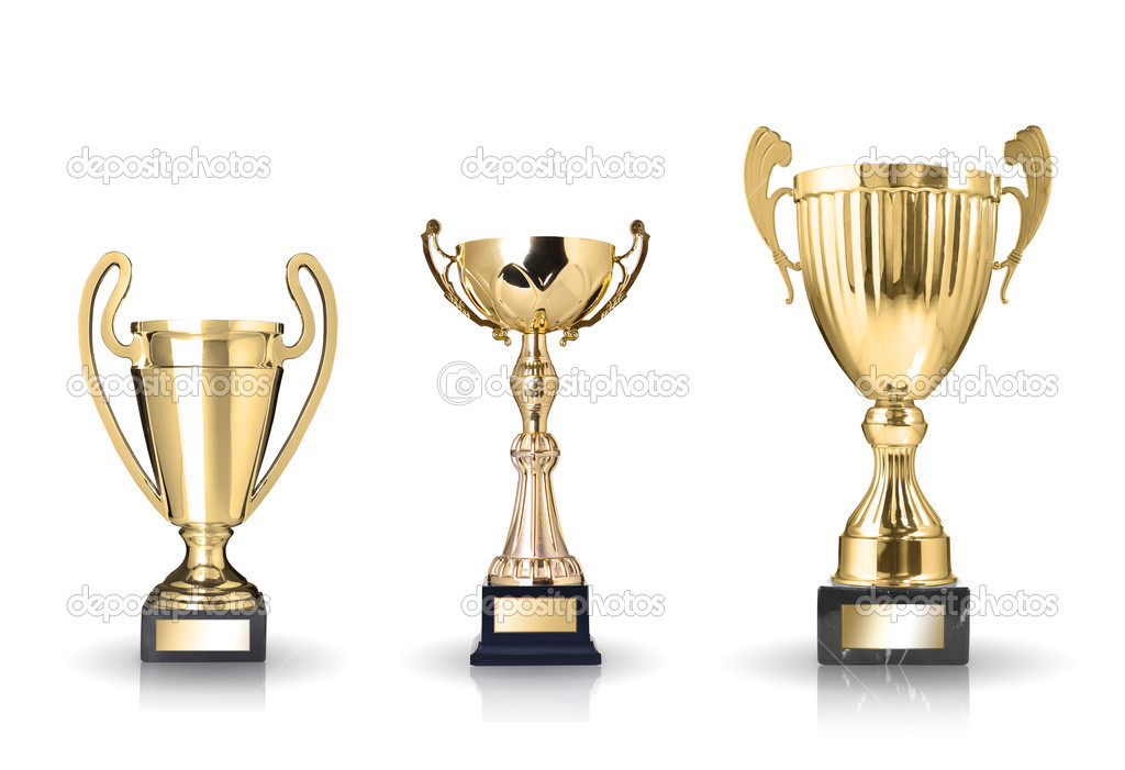 Golden trophies