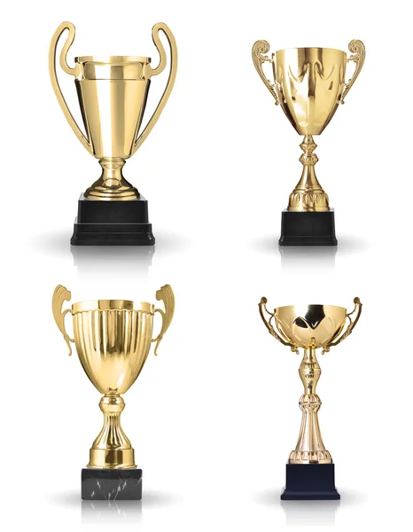 Goldene Trophäen — Stockfoto