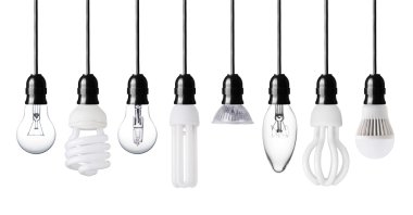 Collection of light bulbs