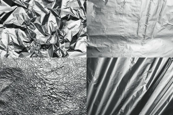 Foil textures — Stock Photo, Image