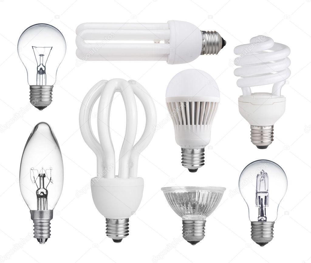 Collection of light bulbs