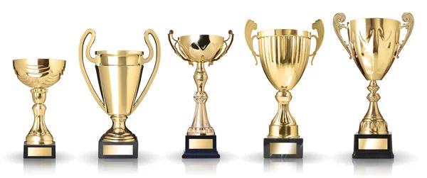Golden trophies — Stock Photo, Image