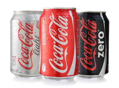 Coca-Cola cans clipart