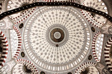 Türk Camii kubbe görünümü içinde