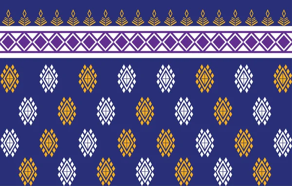 Patrón Geométrico Colorido Estilo Textura Étnica Tribal Diseño Para Imprimir — Archivo Imágenes Vectoriales
