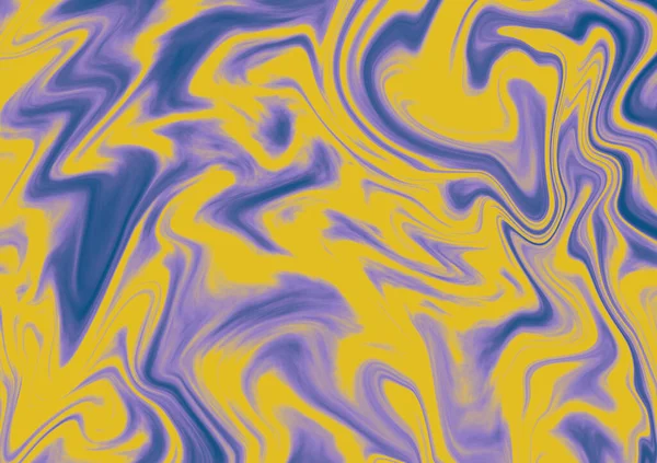 Abstract Marble Texture Pattern Yellow Violet Background Fluid Oil Pattern —  Fotos de Stock