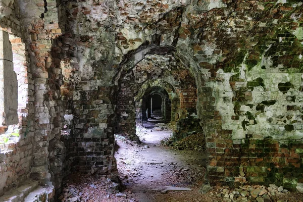 Ruins Old Fortification Fort Outpost Dubno Tarakaniv Fort Rivne Region — Stock Photo, Image