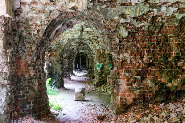 Zřícenina Starého Opevnění Fort Základna Dubno Nebo Pevnost Tarakaniv Regionu — Stock fotografie