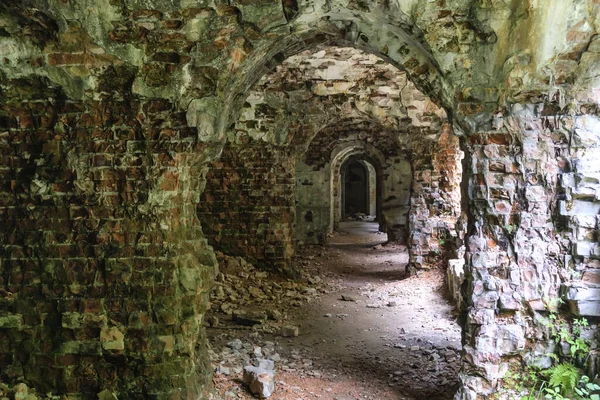 Ruinas Antigua Fortificación Fuerte Avanzada Dubno Tarakaniv Fuerte Región Rivne — Foto de Stock