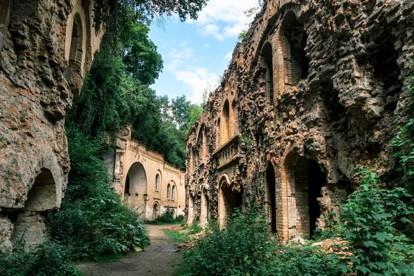 Romok Régi Erődítmény Fort Előőrs Dubno Vagy Tarakaniv Erőd Rivne — Stock Fotó