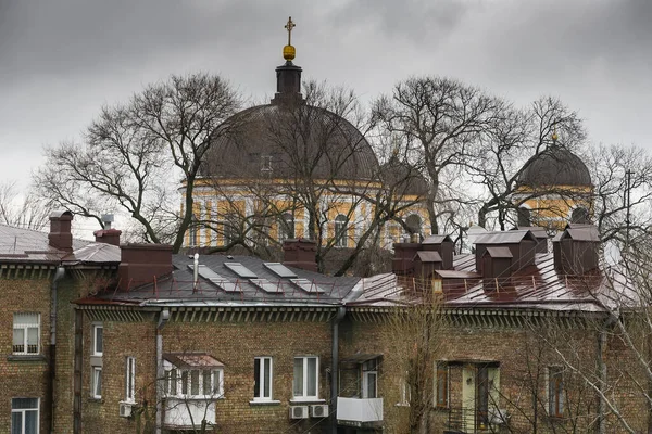 Katholieke Kathedraal Van Alexander Het Historische Centrum Van Kiev Oekraïne — Stockfoto