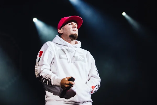 Limp Bizkit actuando en vivo — Foto de Stock