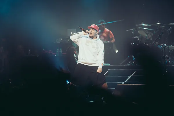 Limp Bizkit performing live — Stock Photo, Image