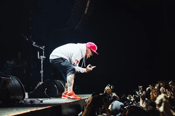 Limp Bizkit performing live Stock Image