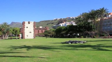 Torre del conde tower san sebastian de la gomera. Kanarya Adaları. İspanya.