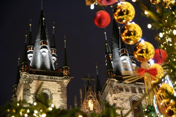 Kerstmis in Praag — Stockfoto