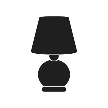 Table Lamp Icon. Editable Vector EPS Symbol Illustration. 
