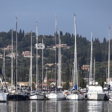 liman koyu, gouvia, Korfu Adası