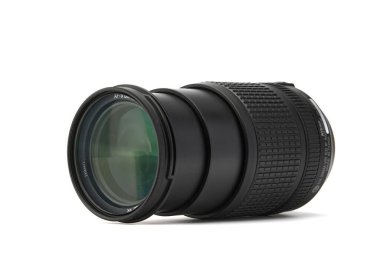 Nikon Nikon DSLR kameraları için Nikon Nikkor Lens, beyaz arka plan için Nikkor 18-140mm F 3.5-5.6G ED VR. 03.04.2021, Rostov bölgesi, Rusya