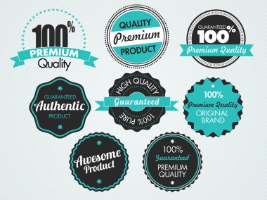 vektör rozetleri kümesi