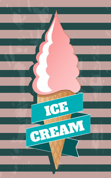 Векторное мороженое
