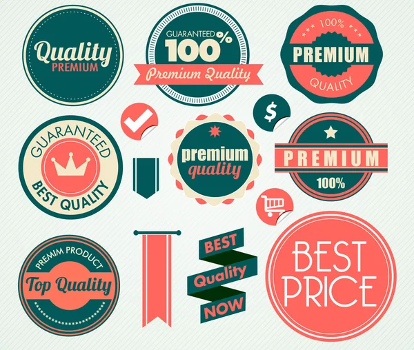 vektör rozetleri kümesi