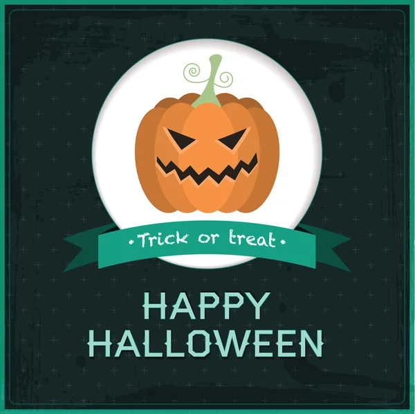 Carte vectorielle Halloween — Image vectorielle