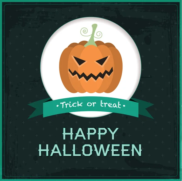 Tarjeta vectorial halloween — Archivo Imágenes Vectoriales