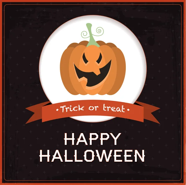 Tarjeta vectorial halloween — Archivo Imágenes Vectoriales