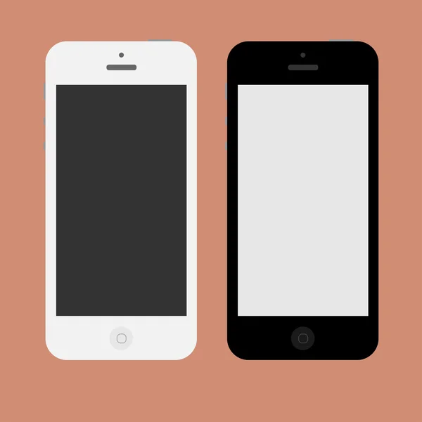 Conception web Smartphone — Image vectorielle